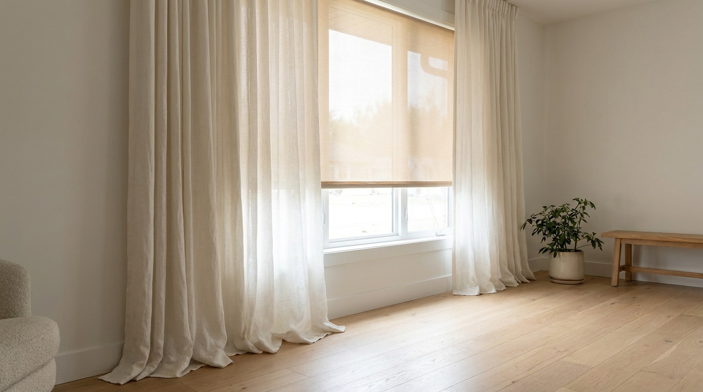 Blinds shades drapes