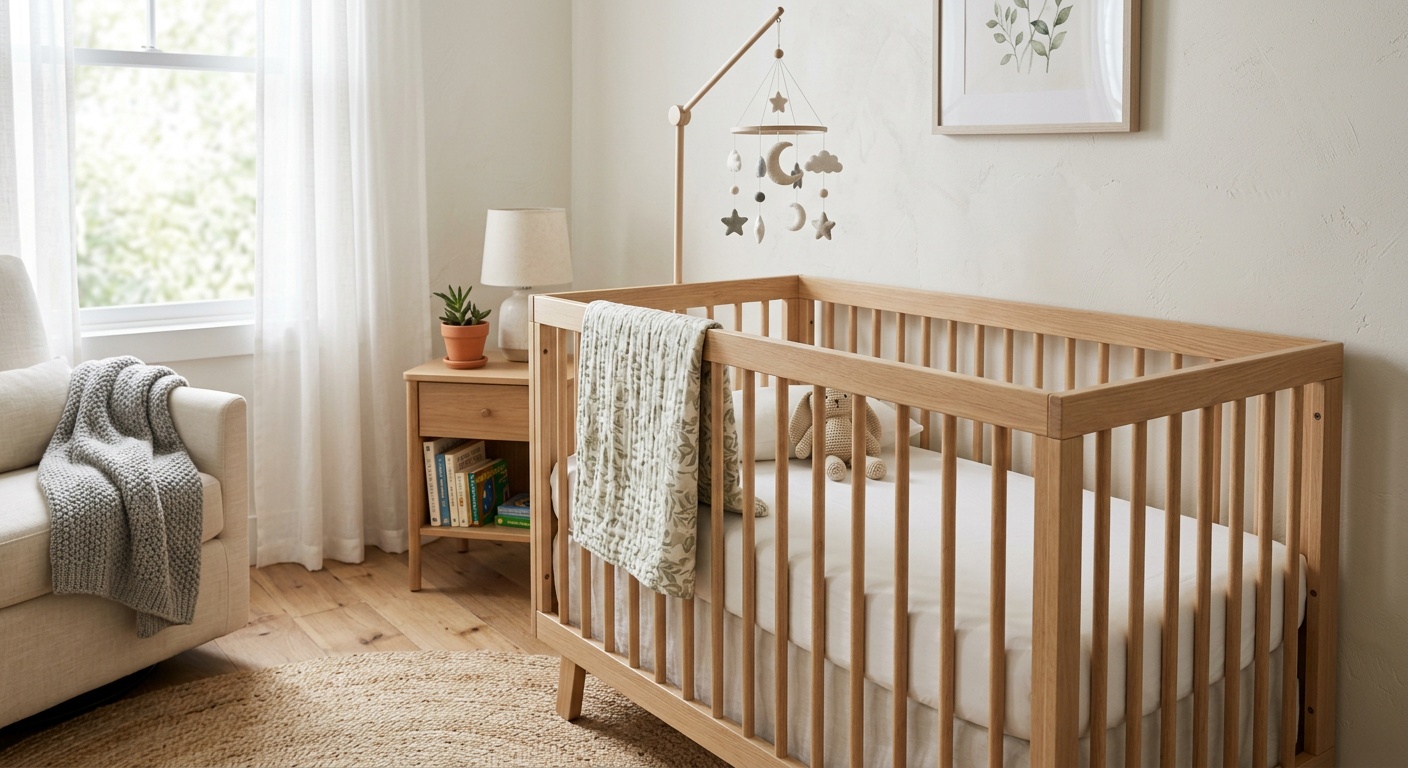 How to set up a safe cool nursery for newborns