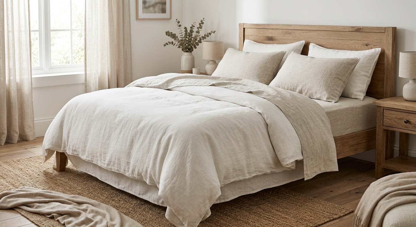 Best linen bedding sets for hot sleepers in summer